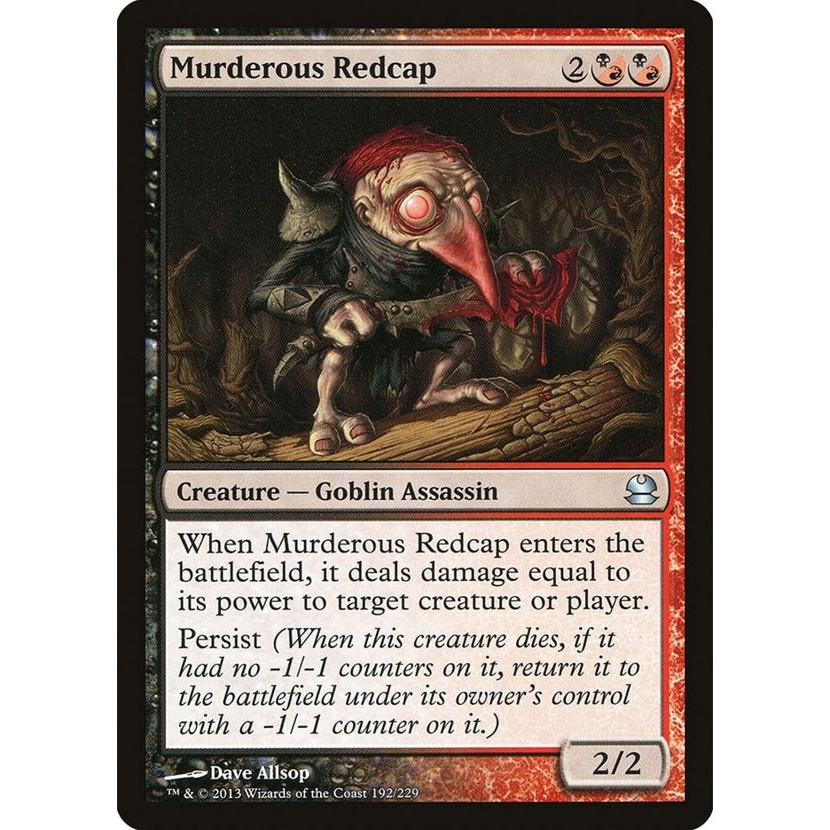 Image for Murderous Redcap (192) (MMA) - Magic: The Gathering