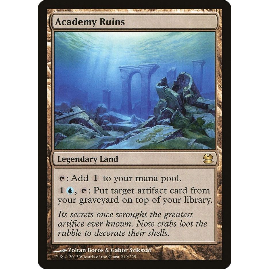 Image for Academy Ruins (219) (MMA) - Magic: The Gathering