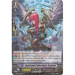 Image for Imprisoned Fallen Angel, Saraqael (BT03/021EN) (BT03) - Cardfight Vanguard