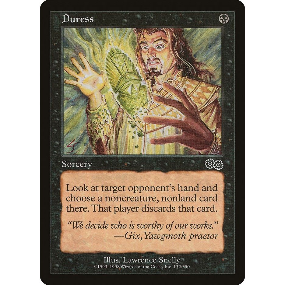 Image for Duress (132) (USG) - Magic: The Gathering