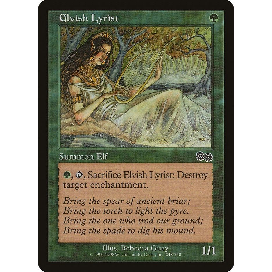 Image for Elvish Lyrist (248) (USG) - Magic: The Gathering