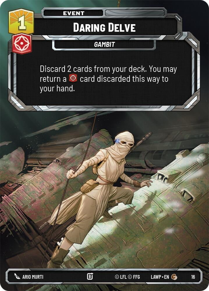 Image for Daring Delve (16) (LAW-WPP) - Star Wars: Unlimited