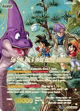 Image for Son Goku, Pan, & Trunks // Son Goku, Pan, & Trunks, Exciting Adventures (SLR) (BT30-108) (BT30) - Dragon Ball Super: Masters