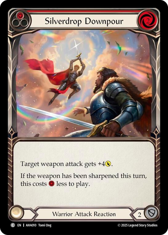 Image for Silverdrop Downpour (Red) (AHA010) (AHA) - Flesh and Blood TCG