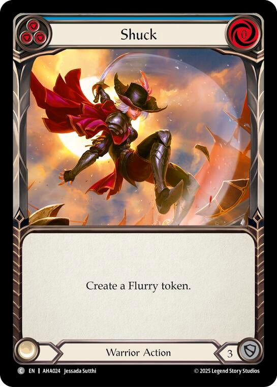 Image for Shuck (Blue) (AHA024) (AHA) - Flesh and Blood TCG