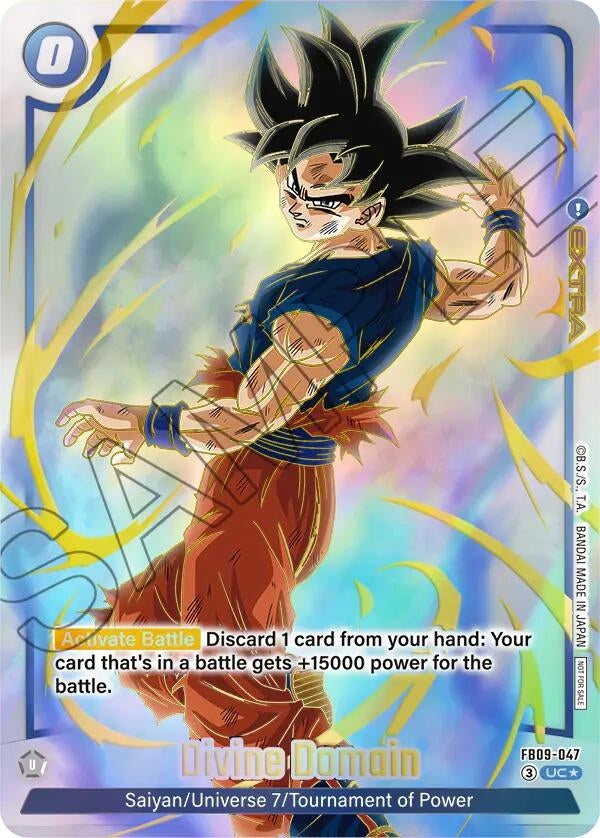 Image for Divine Domain (Limited Pack 26-27 WAVE1) (FB09-047) (DBSFW_TPR) - Dragon Ball Super: Fusion World