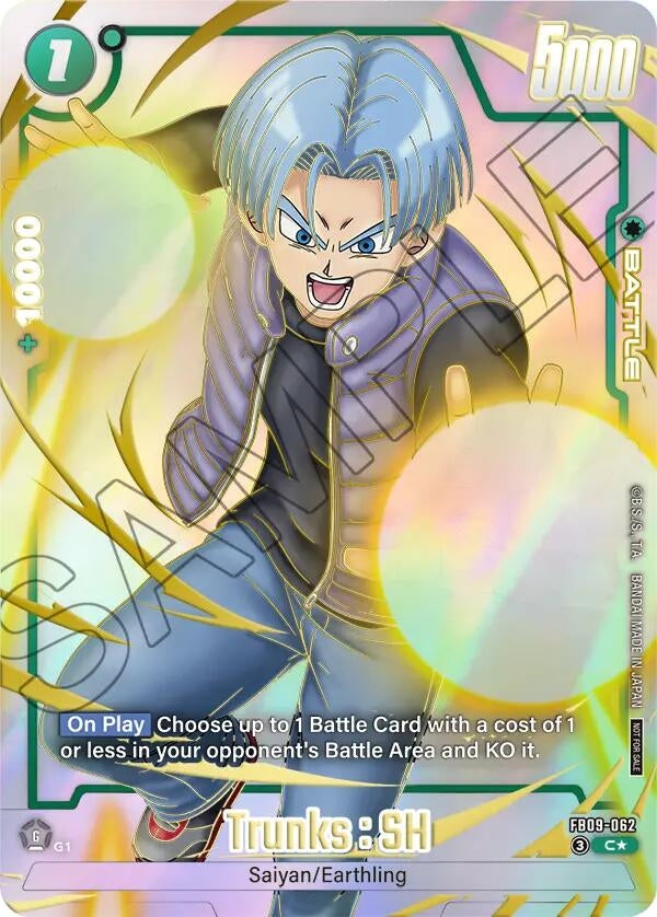 Image for Trunks : SH (Limited Pack 26-27 WAVE1) (FB09-062) (DBSFW_TPR) - Dragon Ball Super: Fusion World