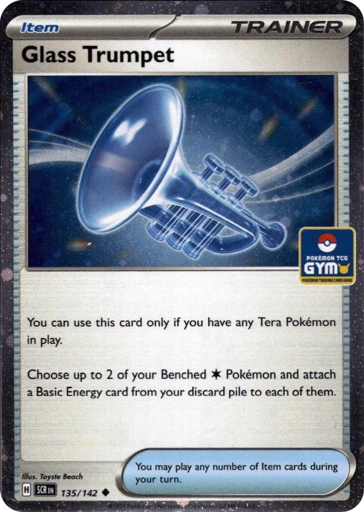 Image for Glass Trumpet (Gym Stamp Asia Exclusive) (135/142) (MCAP) - Pokemon