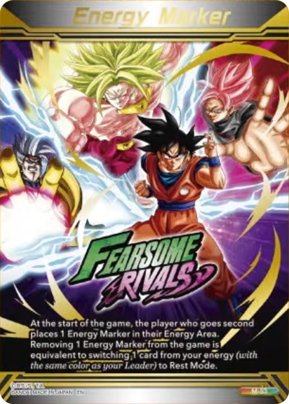 Image for Energy Marker - Fearsome Rivals (M-53) (Gold-Stamped) (M-53) (BT30) - Dragon Ball Super: Masters