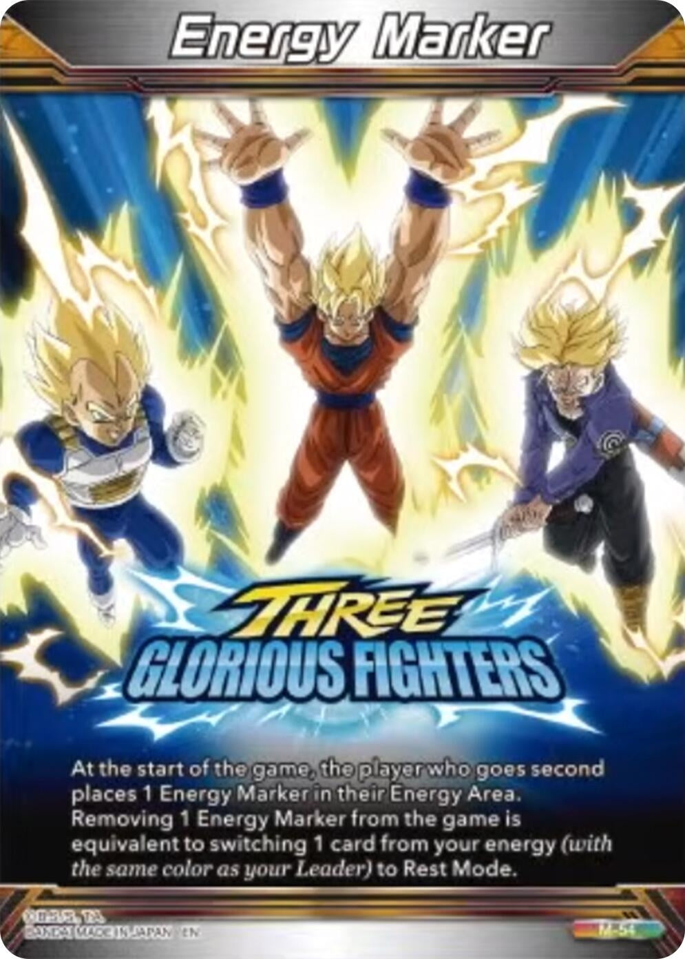 Image for Energy Marker - Three Glorious Fighters (M-54) (M-54) (BT30) - Dragon Ball Super: Masters