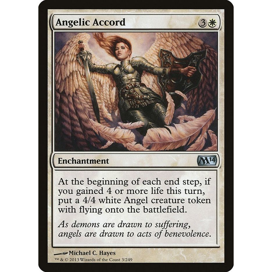 Image for Angelic Accord (3) (M14) - Magic: The Gathering