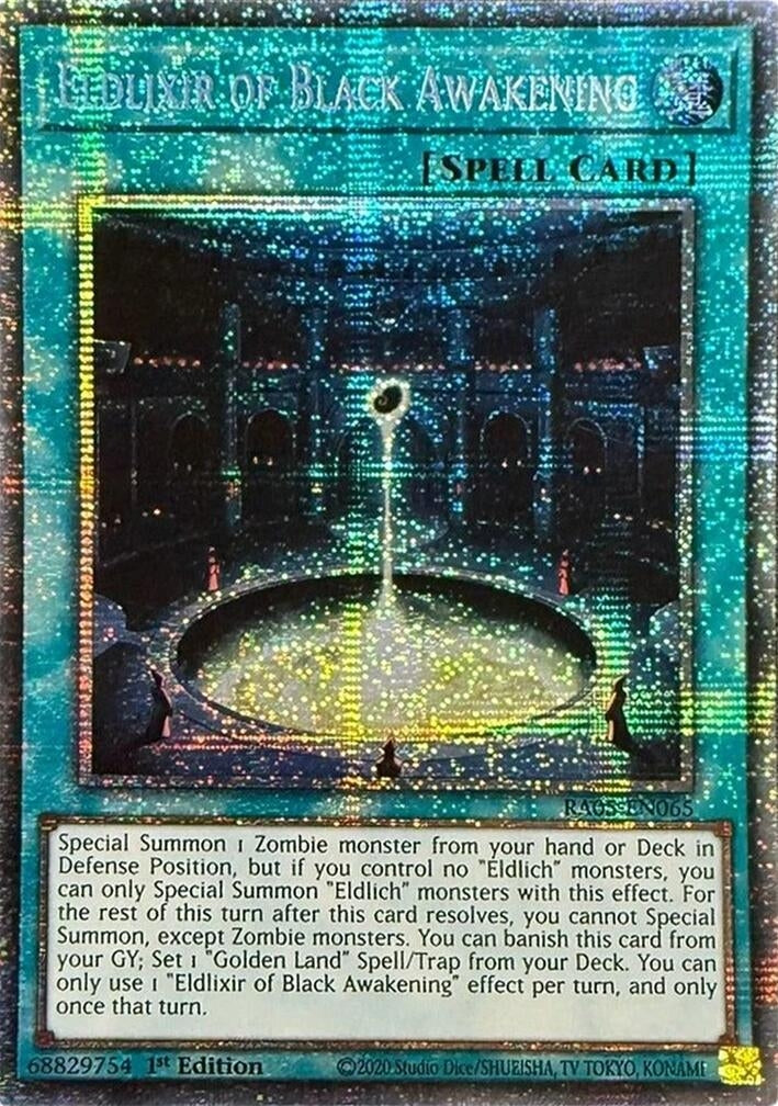 Image for Eldlixir of Black Awakening (Starlight Rare) (RA05-EN065) (RA05) - YuGiOh