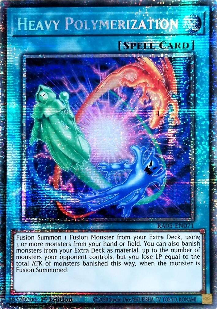 Image for Heavy Polymerization (Starlight Rare) (RA05-EN071) (RA05) - YuGiOh