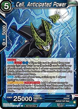 Image for Cell, Anticipated Power (Deluxe Pack 2026 Vol.1) (P-718) (TPR) - Dragon Ball Super: Masters