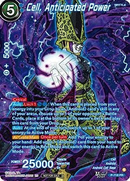 Image for Cell, Anticipated Power (Alternate Art) (Deluxe Pack 2026 Vol.1) (P-718) (TPR) - Dragon Ball Super: Masters