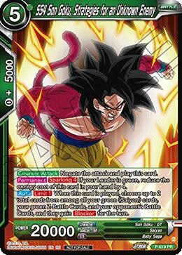 Image for SS4 Son Goku, Strategies for an Unknown Enemy (Deluxe Pack 2026 Vol.1) (P-619) (TPR) - Dragon Ball Super: Masters
