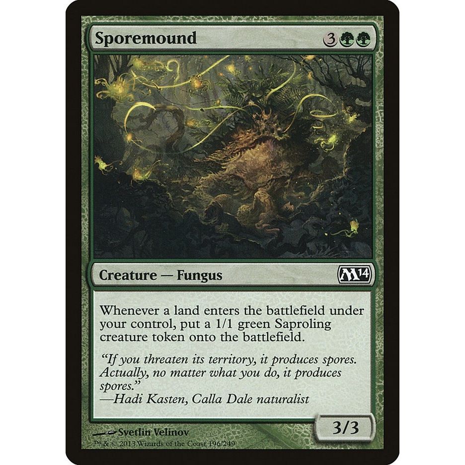 Image for Sporemound (196) (M14) - Magic: The Gathering