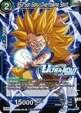 Image for SS3 Son Goku, Overflowing Spirit (Event Pack 18) (BT11-050) (TPR) - Dragon Ball Super: Masters