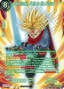 Image for SS2 Trunks, Path to the Future (Premium Alt-Art Set 2026 Vol.1) (BT23-081) (TPR) - Dragon Ball Super: Masters