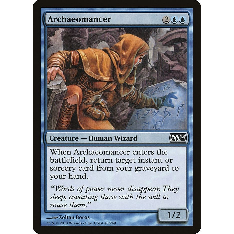 Image for Archaeomancer (43) (M14) - Magic: The Gathering