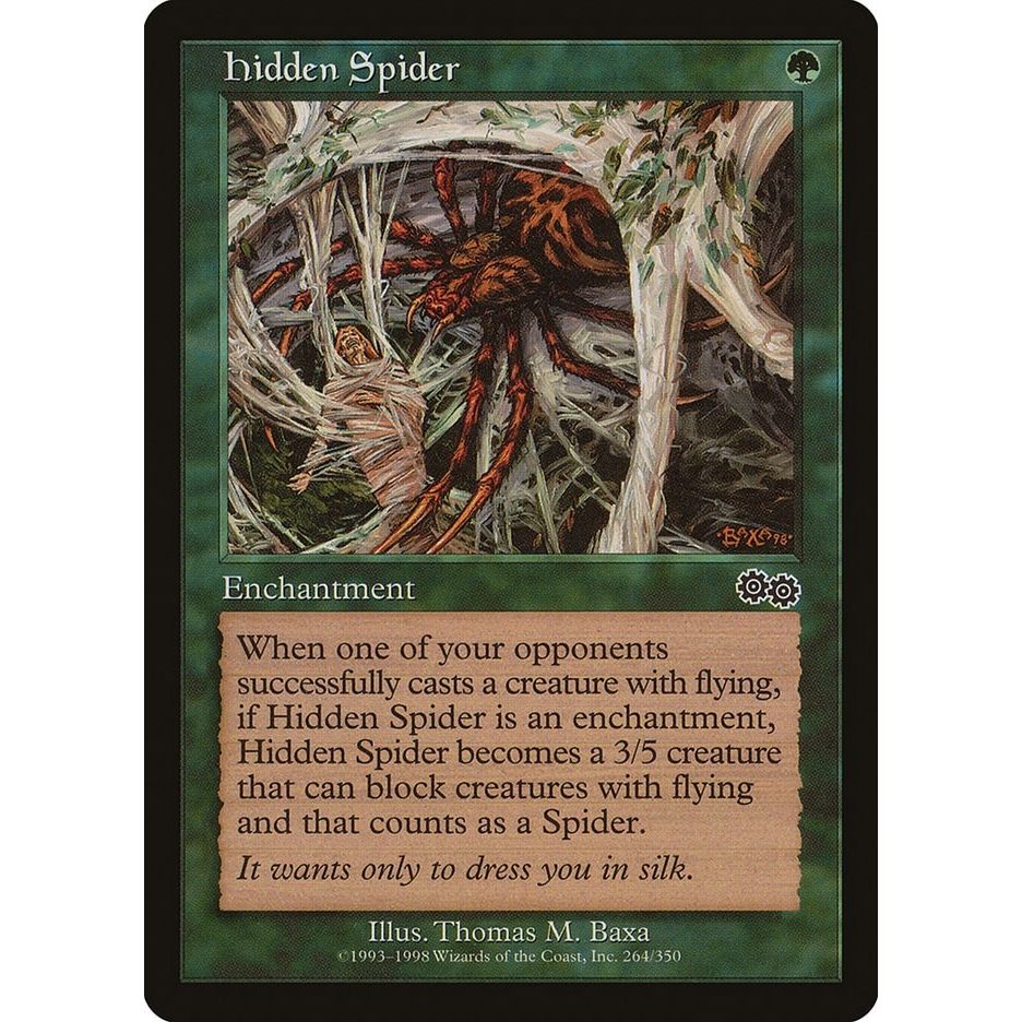 Image for Hidden Spider (264) (USG) - Magic: The Gathering