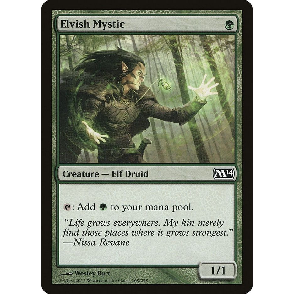 Image for Elvish Mystic (169) (M14) - Magic: The Gathering