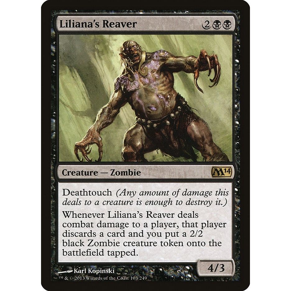 Image for Liliana's Reaver (103) (M14) - Magic: The Gathering