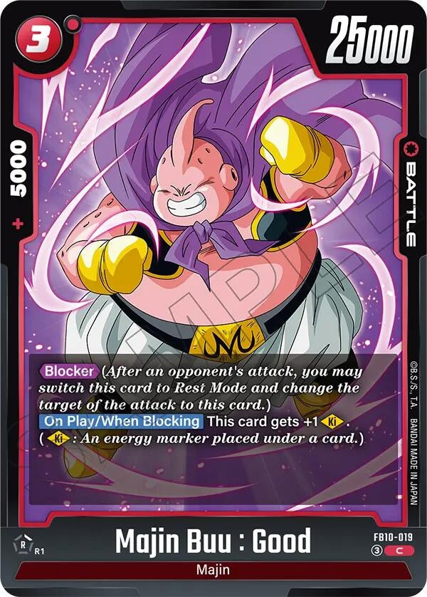 Image for Majin Buu : Good (FB10-019) (FB10) - Dragon Ball Super: Fusion World