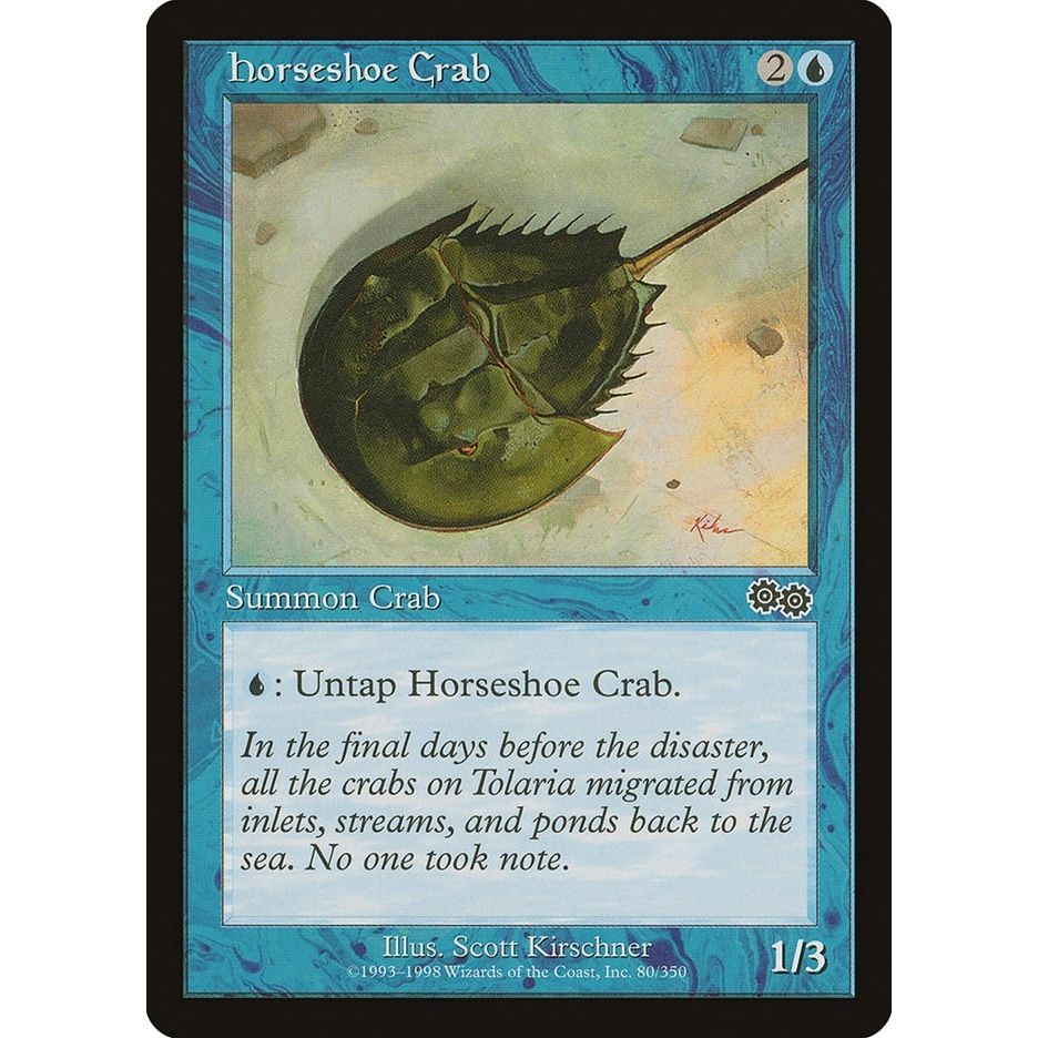 Image for Horseshoe Crab (80) (USG) - Magic: The Gathering