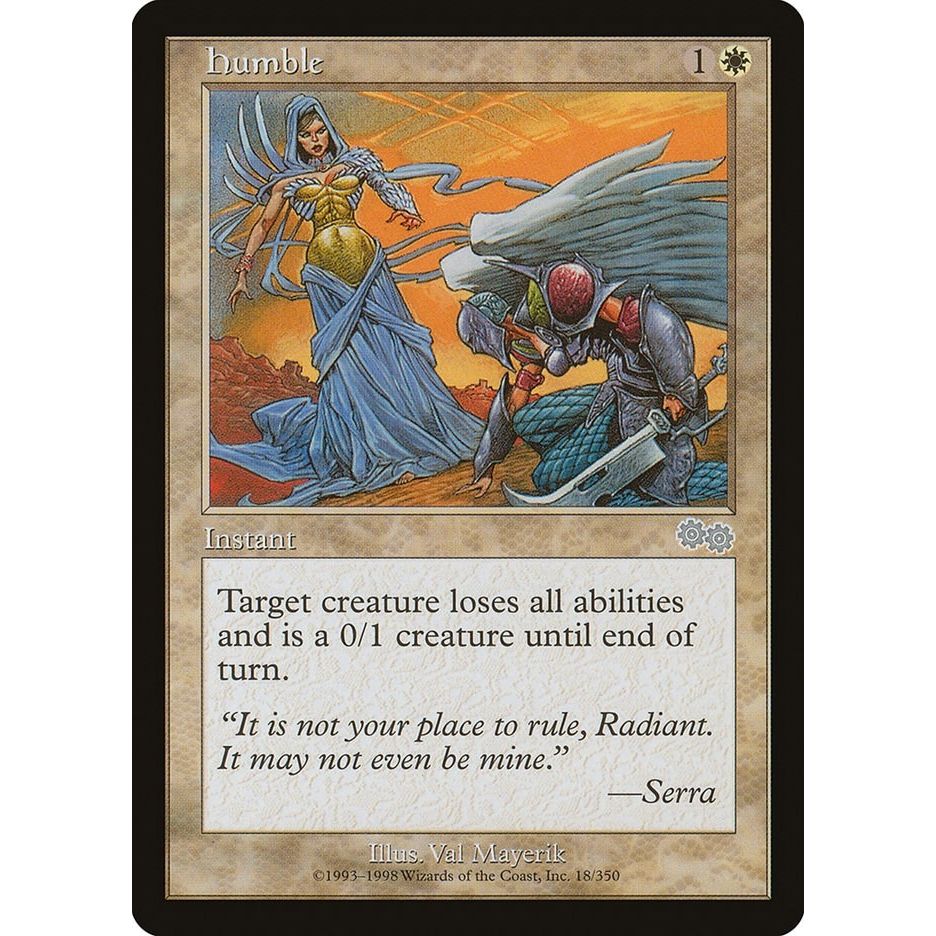 Image for Humble (18) (USG) - Magic: The Gathering
