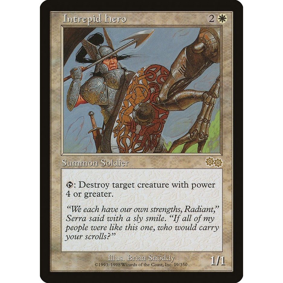 Image for Intrepid Hero (19) (USG) - Magic: The Gathering