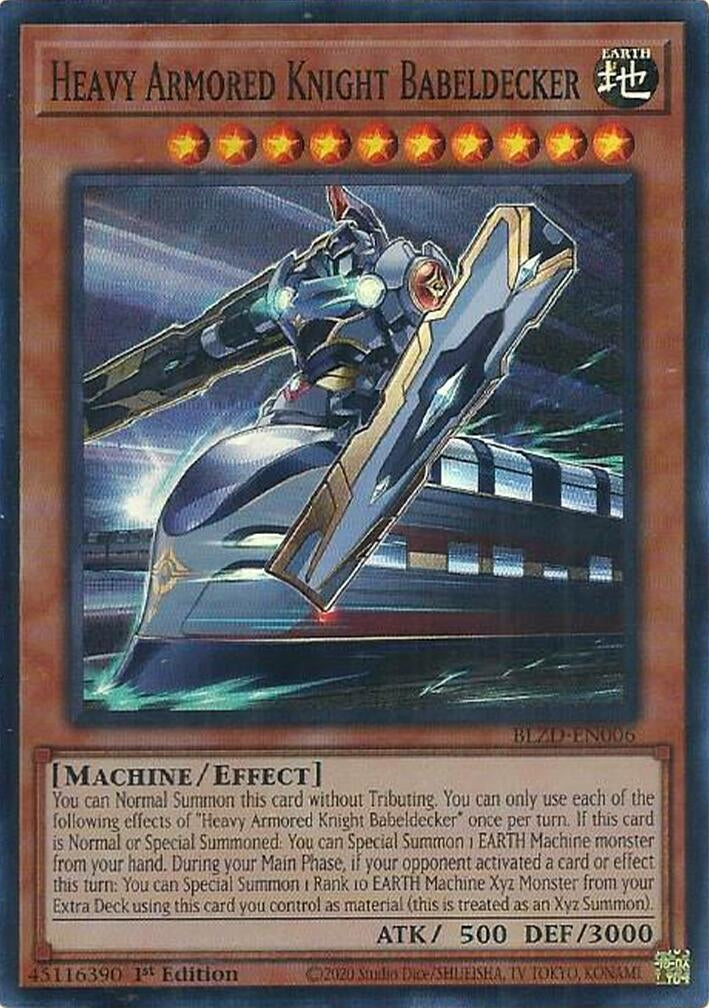 Image for Heavy Armored Knight Babeldecker (BLZD-EN006) (BLZD) - YuGiOh