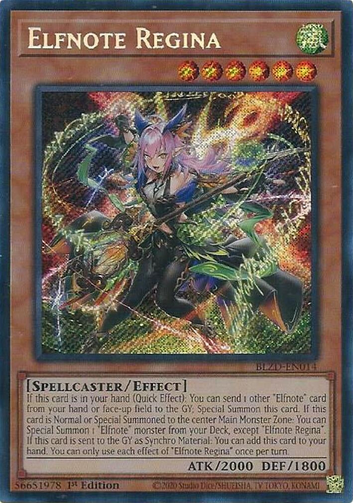 Image for Elfnote Regina (BLZD-EN014) (BLZD) - YuGiOh