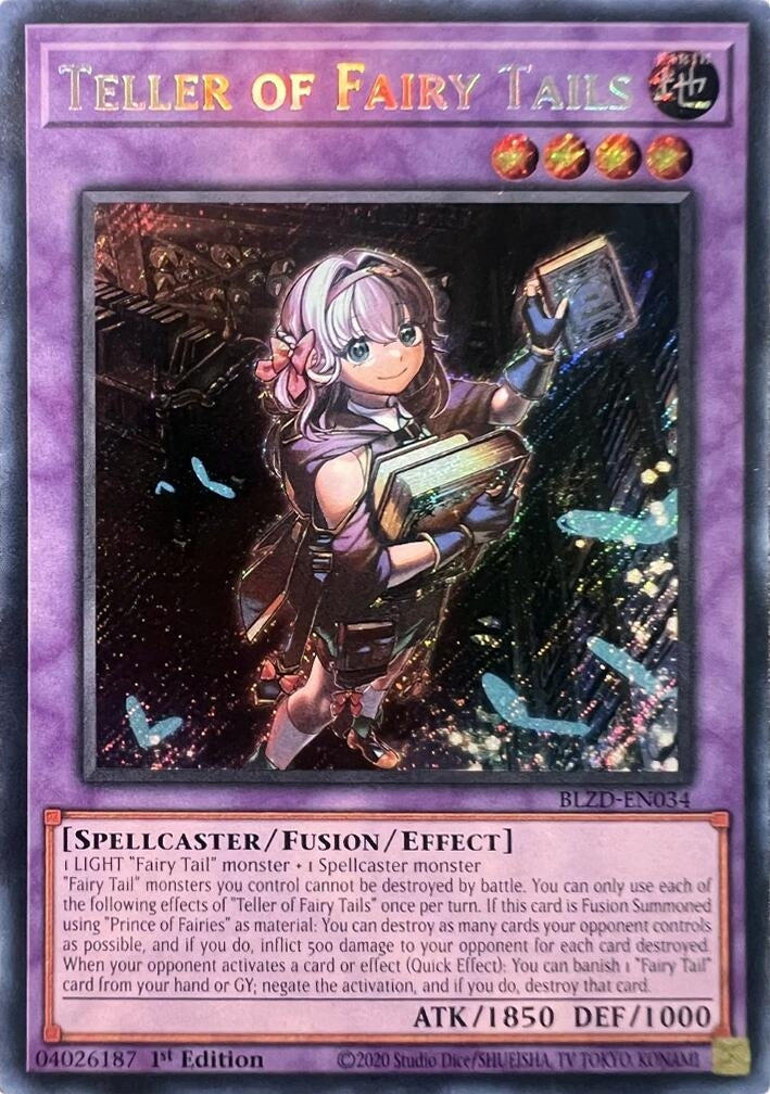 Image for Teller of Fairy Tails (BLZD-EN034) (BLZD) - YuGiOh