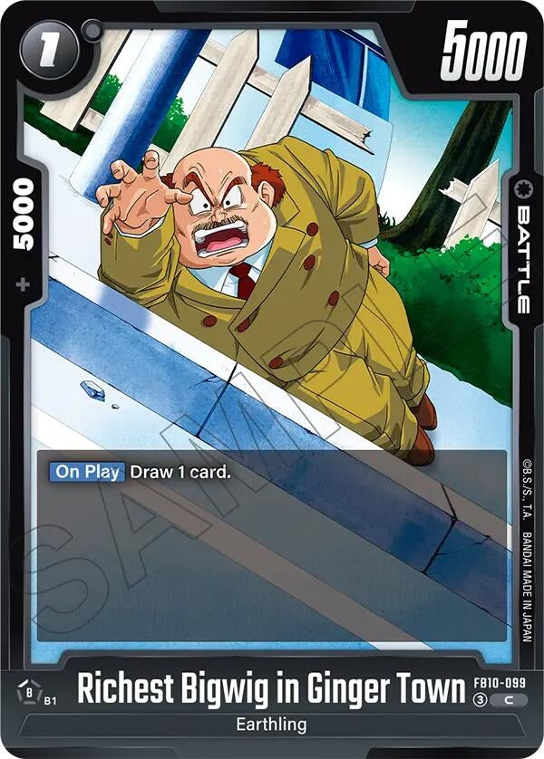 Image for Richest Bigwig in Ginger Town (FB10-099) (FB10) - Dragon Ball Super: Fusion World
