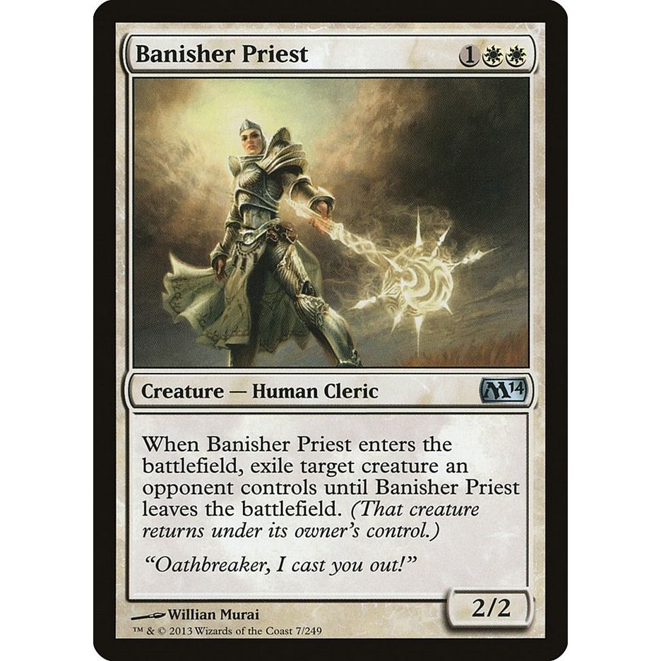 Image for Banisher Priest (7) (M14) - Magic: The Gathering