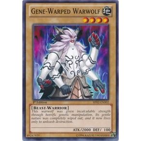 Image for Gene-Warped Warwolf (BP02-EN002) (BP02) - YuGiOh