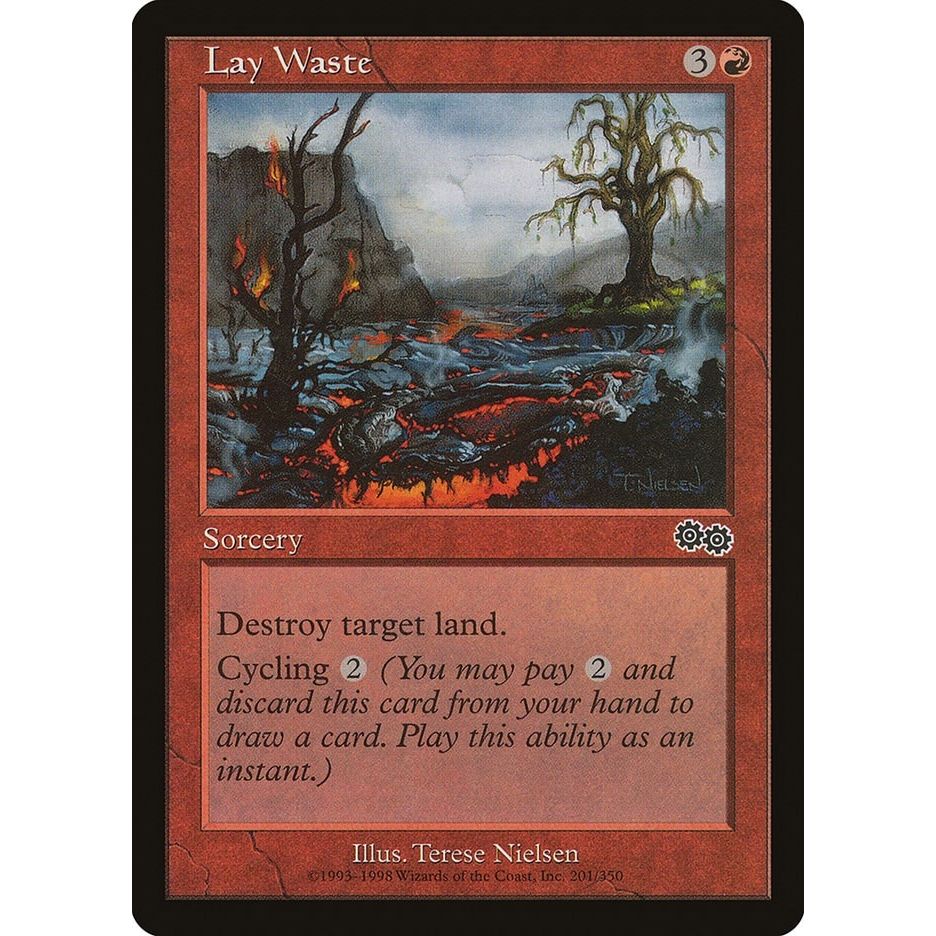 Image for Lay Waste (201) (USG) - Magic: The Gathering