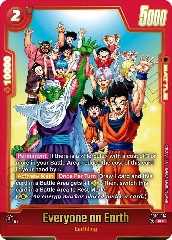Image for Everyone on Earth (Alternate Art) (FB10-014) (FB10) - Dragon Ball Super: Fusion World