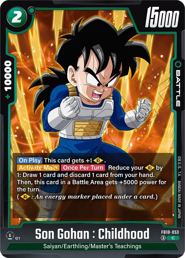 Image for Son Gohan : Childhood - FB10-053 (FB10-053) (FB10) - Dragon Ball Super: Fusion World