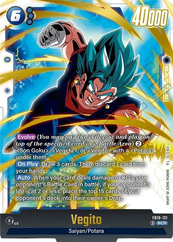 Image for Vegito - FB10-121 (FB10-121) (FB10) - Dragon Ball Super: Fusion World