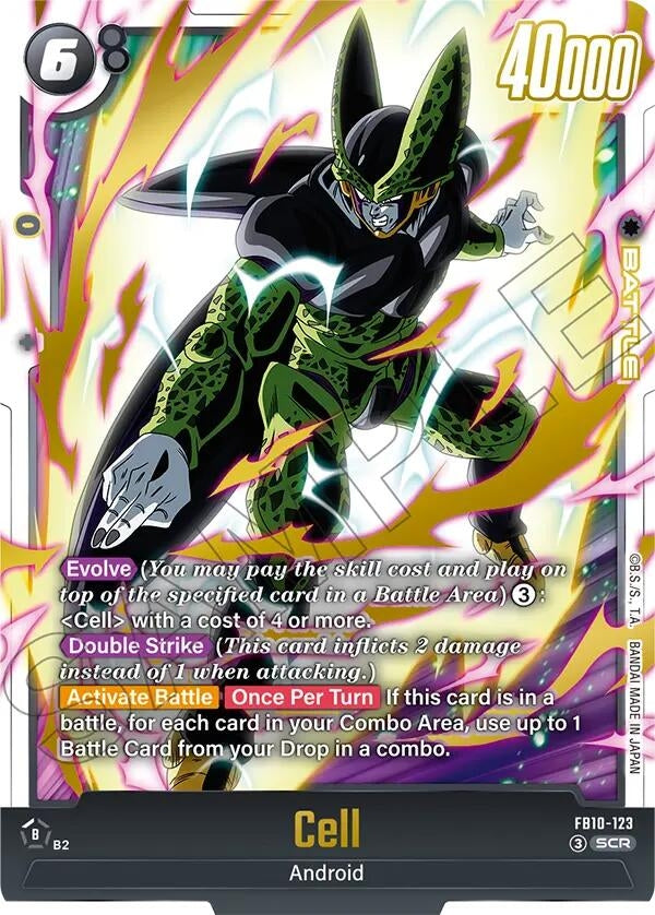 Image for Cell - FB10-123 (FB10-123) (FB10) - Dragon Ball Super: Fusion World