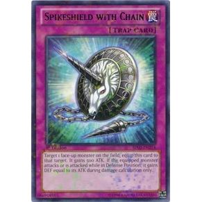 Image for Spikeshield with Chain (Mosaic Rare) (BP02-EN214) (BP02) - YuGiOh