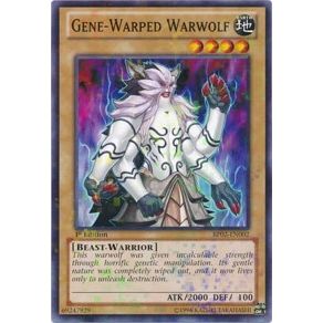 Image for Gene-Warped Warwolf (Mosaic Rare) (BP02-EN002) (BP02) - YuGiOh