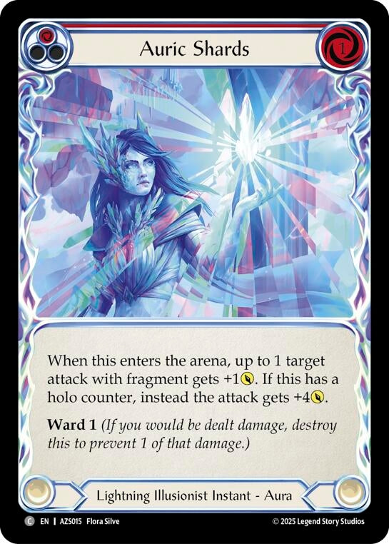 Image for Auric Shards (Red) (AZS015) (AZS) - Flesh and Blood TCG