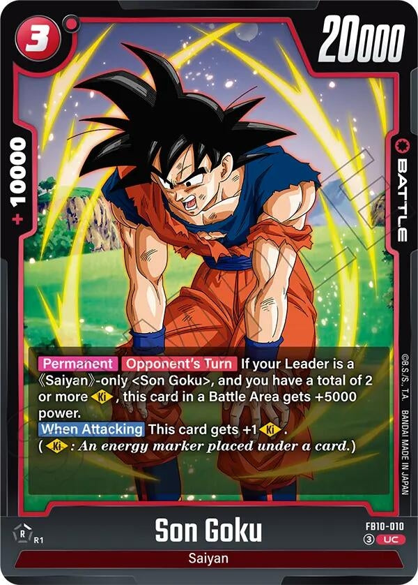 Image for Son Goku - FB10-010 (FB10-010) (FB10) - Dragon Ball Super: Fusion World