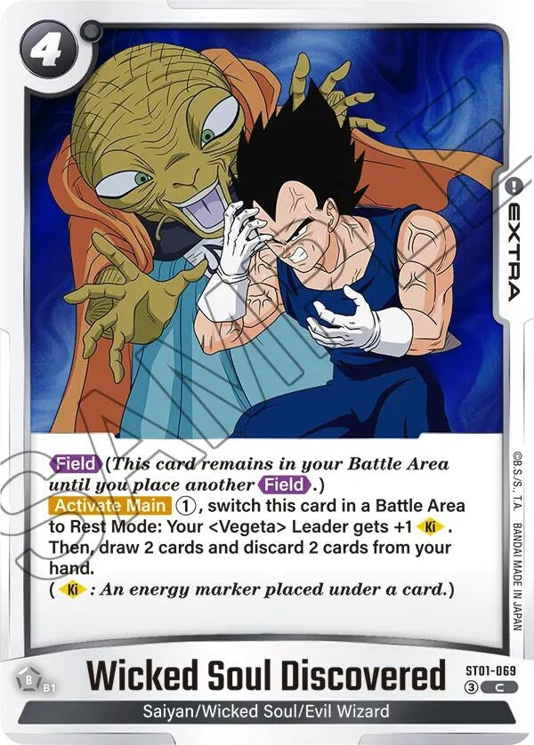 Image for Wicked Soul Discovered (ST01-069) (ST01) - Dragon Ball Super: Fusion World