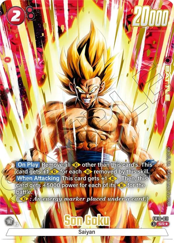 Image for Son Goku - FB10-011 (Alternate Art) (FB10-011) (FB10) - Dragon Ball Super: Fusion World