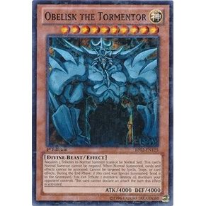 Image for Obelisk the Tormentor (Mosaic Rare) (BP02-EN125) (BP02) - YuGiOh