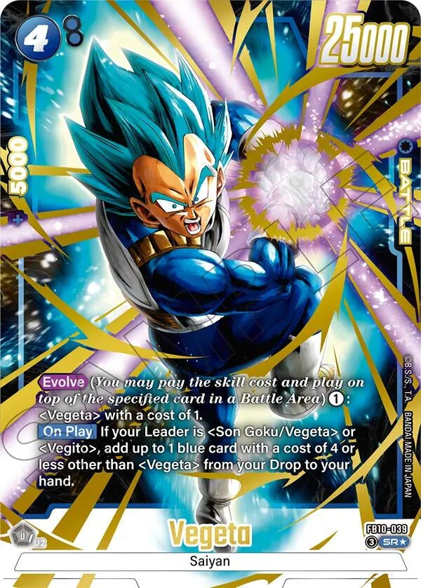 Image for Vegeta - FB10-039 (Alternate Art) (FB10-039) (FB10) - Dragon Ball Super: Fusion World